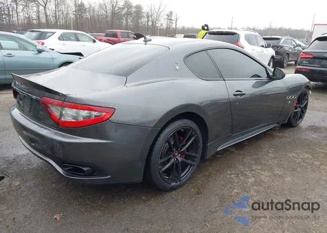 2017 Maserati Granturismo Mc/Mc Centennial/Sport from USA, damaged, VIN ZAM45VLA5H0224280